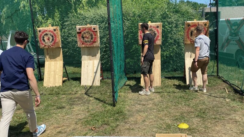 Nos jeux en extérieur pour tous vos évènements d'entreprises, amusement et fun garanti.